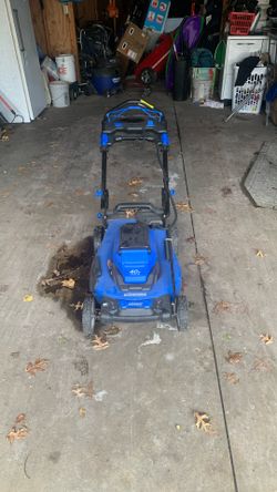 Kobalt Electric Lawnmower