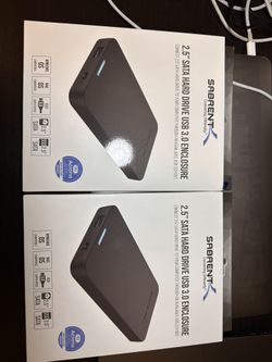 2.5” SATA hard Drive USB 2 Ps