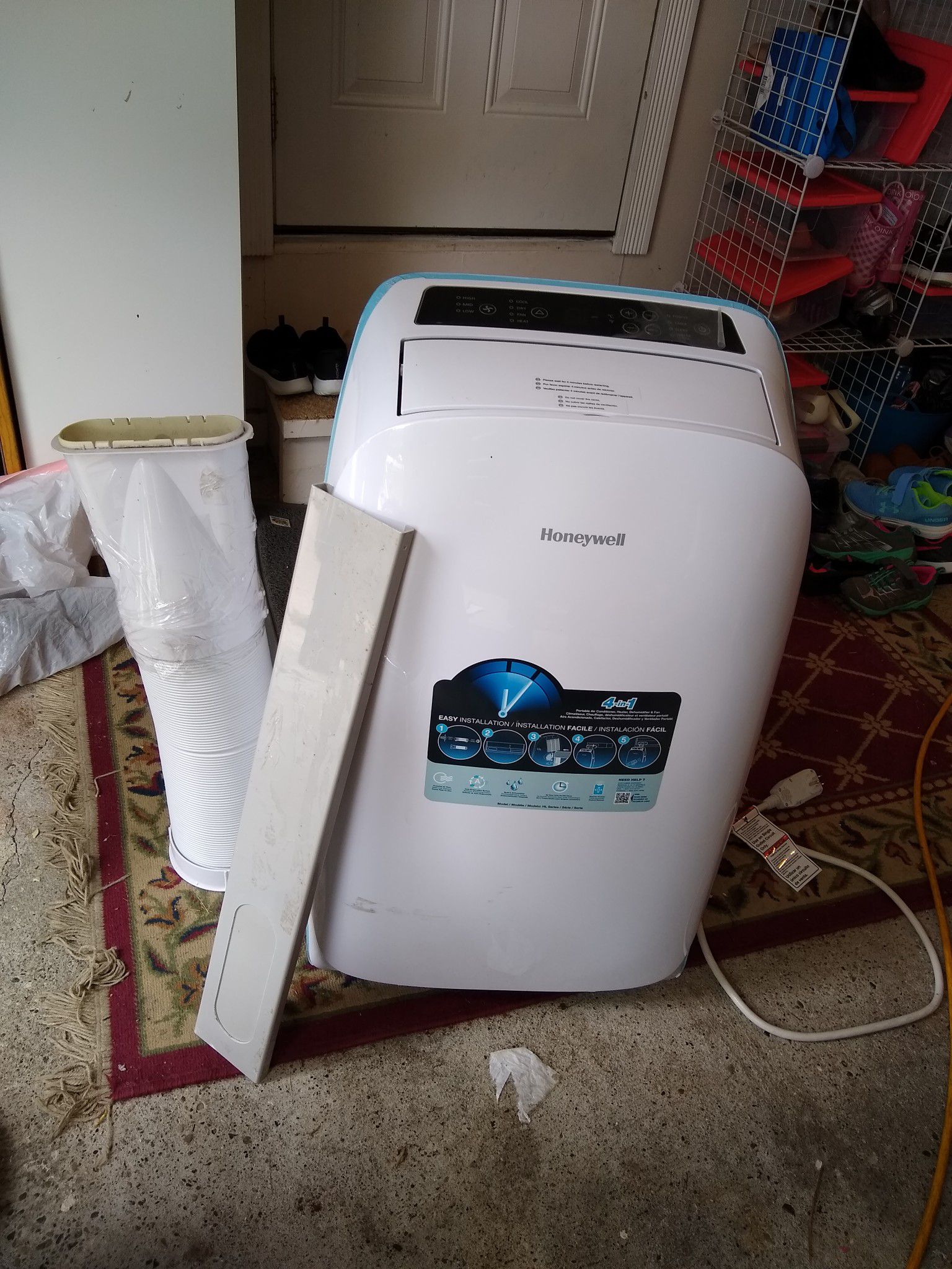 Honeywell 4 in 1 air conditioner heater dehumidifier fan