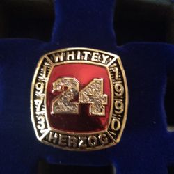 Whitey Herzog St Louis Cardinals Championship Ring 