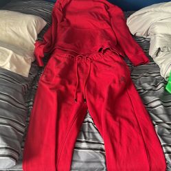 Jordan Red Jump Suit