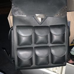 Valas Los Angeles Leather Backpack 