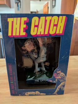 LA Dodgers The Catch Bobblehead Andy Pages and Kike Hernandez