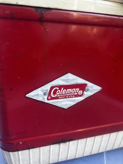 Vintage Coleman Ice Chest