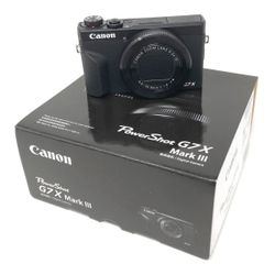 Canon PowerShot G7 Mark III 20.1 Megapixel black digital camera