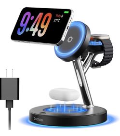 👍👍👍 3-in-1 MagSafe Wireless Charging Stand – iPhone, Apple Watch & AirPods
