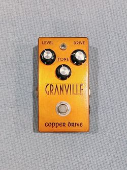 Boutique overdrive pedal