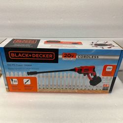 Black & Decker Cordless Power Cleaner 