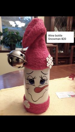Christmas Wine Bottle Cover