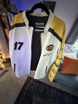 Wilson NASCAR Leather jacket.