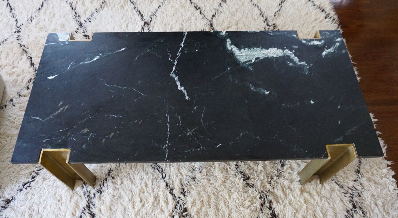 CB2 Alcide Marble Coffee Table
