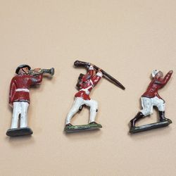 Vintage Lead Aluminum Toy Soldiers 