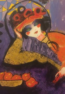 “Persian princess” Oil painting - original