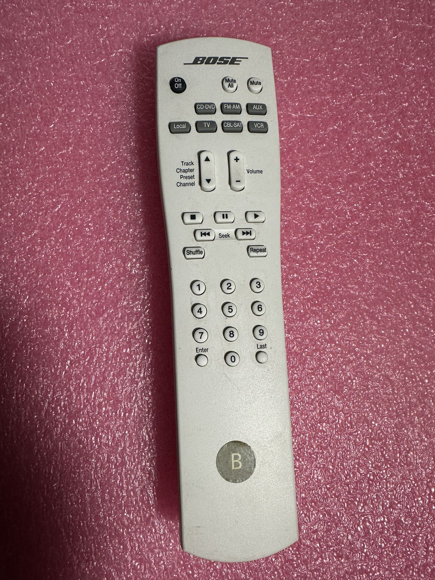Original Bose RC18S2-27 Remote Control for Lifestyle Media Center