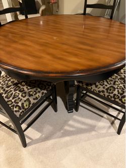 Table and 4 chairs