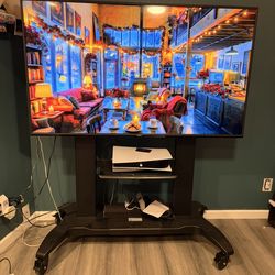 Mobile TV stand