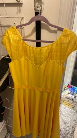 Zac Posen Yellow gold dress