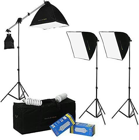 Photography Lights - for portrait or video. DayFlo EZ Lite professional grade studio lights