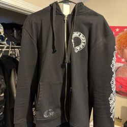 Black Chrome hearts hoodie