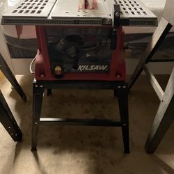 Brand New Table Saw With Bandsaw And Circular Saw 