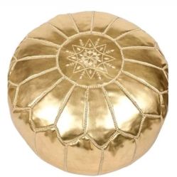  Moroccan leather Pouf