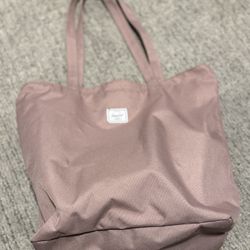 [Price Lowered] Herschel Tote Bag – Blush Pink | Lightweight Everyday Carry