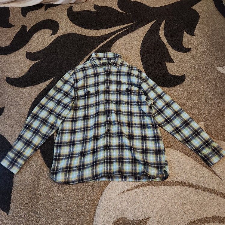 Levi's Green Flannel