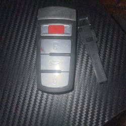 Uncut, Unprogrammed Volkswagen Passat Key