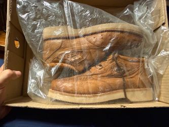 Ostrich/avestruz shoes sz13