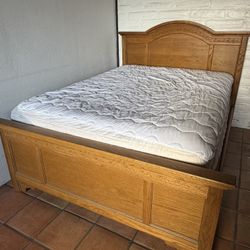 Queen Wood Bed Frame