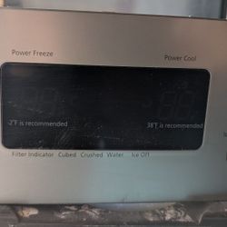 Samsung Refrigerator OEM Parts Main Control Panel 