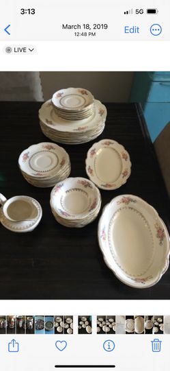 Antique china collection