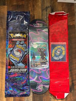 Pokémon x Santa Cruz Umbreon VMAX Skateboard Deck