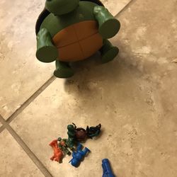 Ninja Turtle With Minifigures