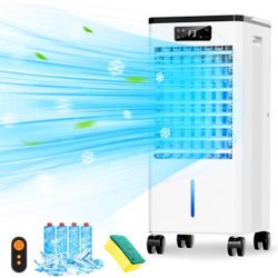 Portable Air Conditioners, 3-IN-1 Evaporative Swamp Cooler, Windowless Air Conditioner