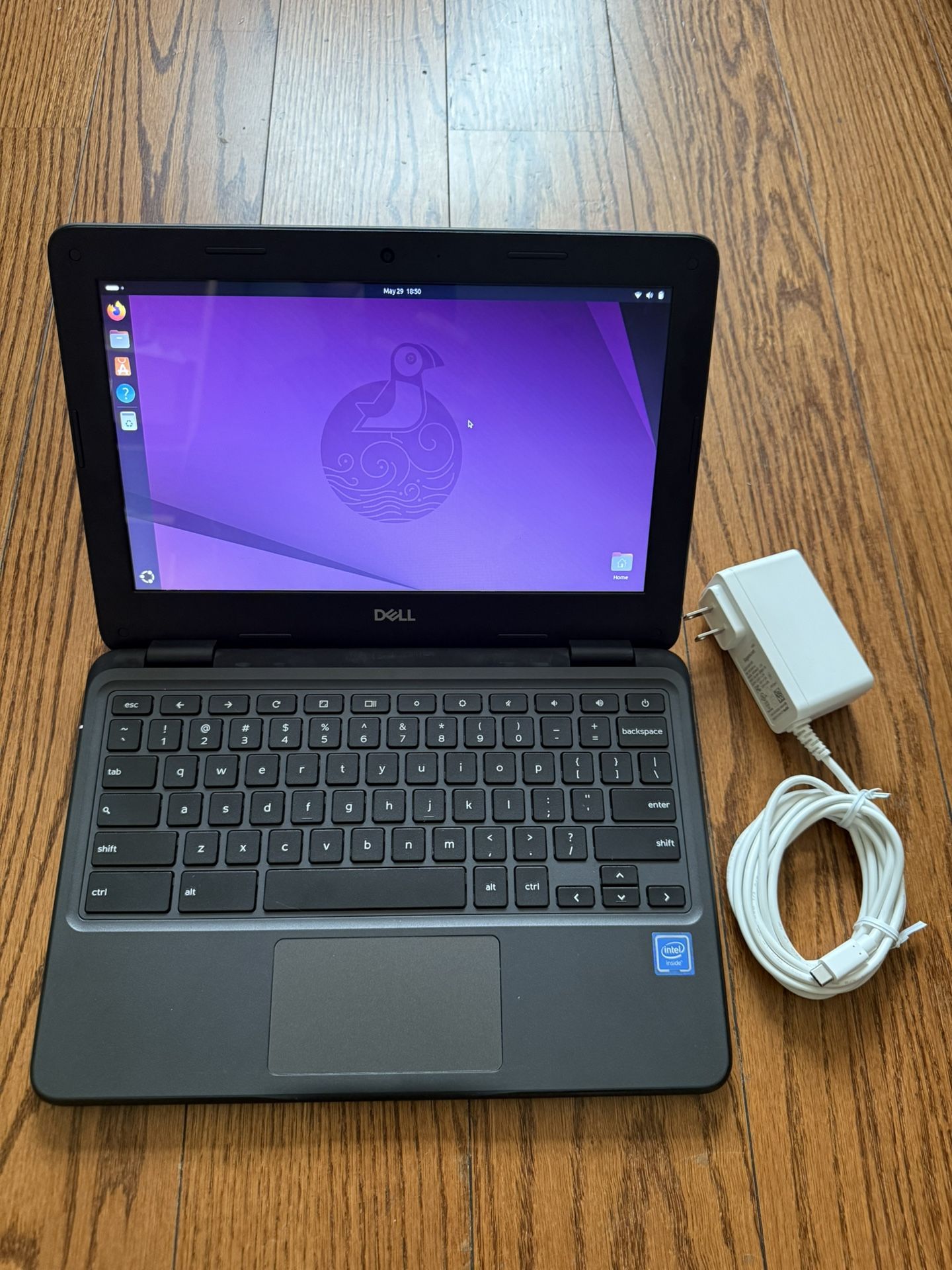 Dell Chromebook 3100/4GB RAM/32GB eMMC/Linux Ubuntu/Fully Functional