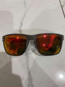 Oakley Holbrook XL Square Polarized Sunglasses - RUBY RED