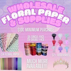 Wholesale Floral Supplies