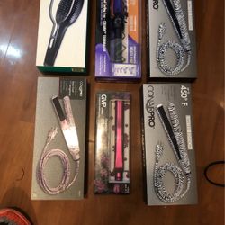 Curling Irons Straighteners Hair Salon Hair Styling Brushes 
