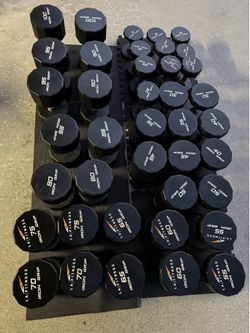 Iron Grip Urethane Dumbbell Set – 5–100 lbs