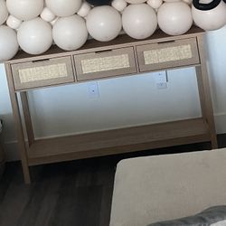 Consol Table With 3 Drawers Brand New