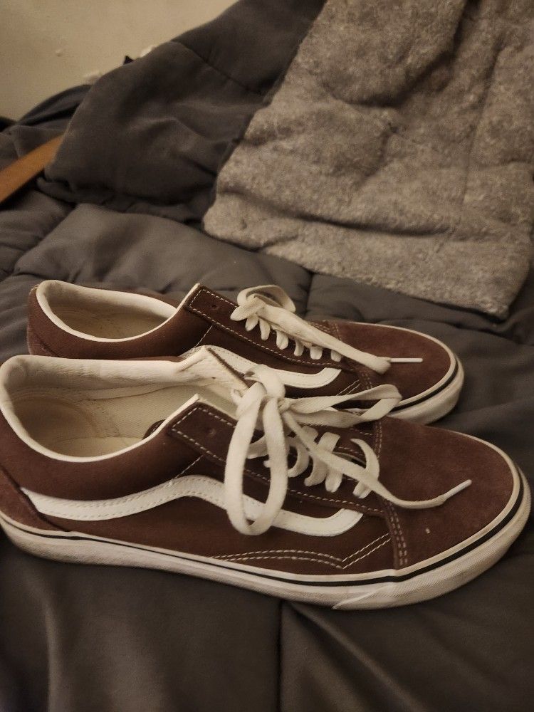 Brown Vans Size 9.5