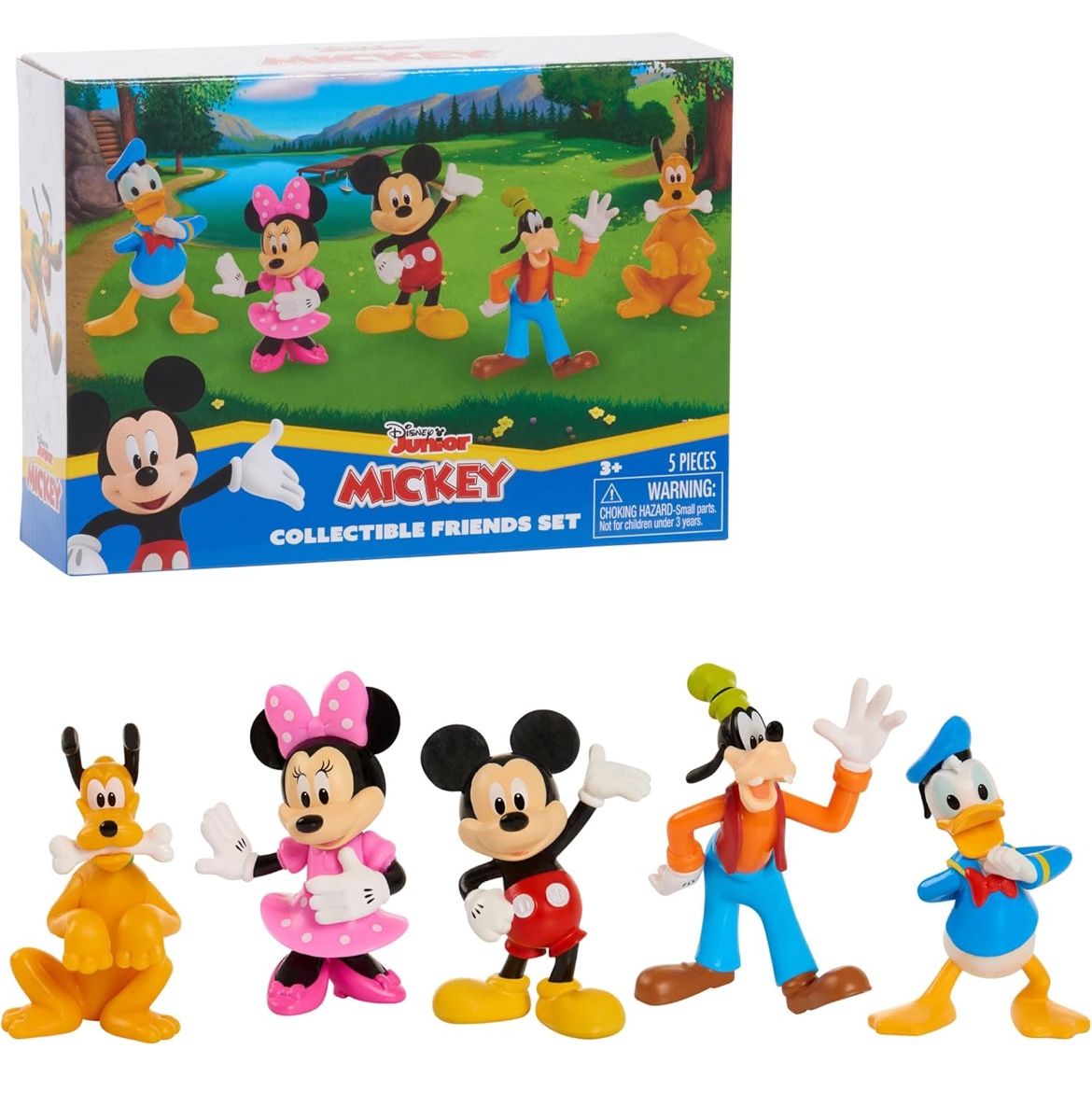 Mickey Mouse Collectible Figure Set, 5 Pack, Kids Toys for Ages 3 Up by Just Play @Toys-52