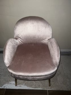 Pink Velvet Chair