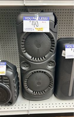 Dual Woofer Portable Party Speaker