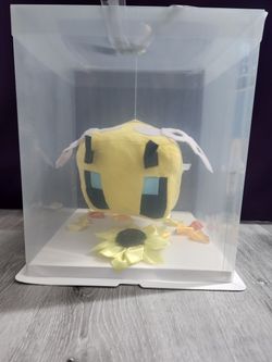 Minecraft Bee Gift Box With Sunflower 💛🤍🖤
