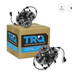 TRQ, Front Wheel Bearing Hub Assembly Pair