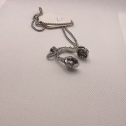 Headphone Necklace Pendant