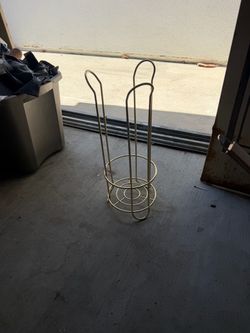 Gold Toilet paper stand/holder