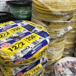 New Romex wire cable 12/2  $130  each one 